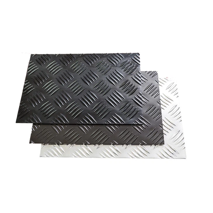 Črna aluminijasta karo plošča
